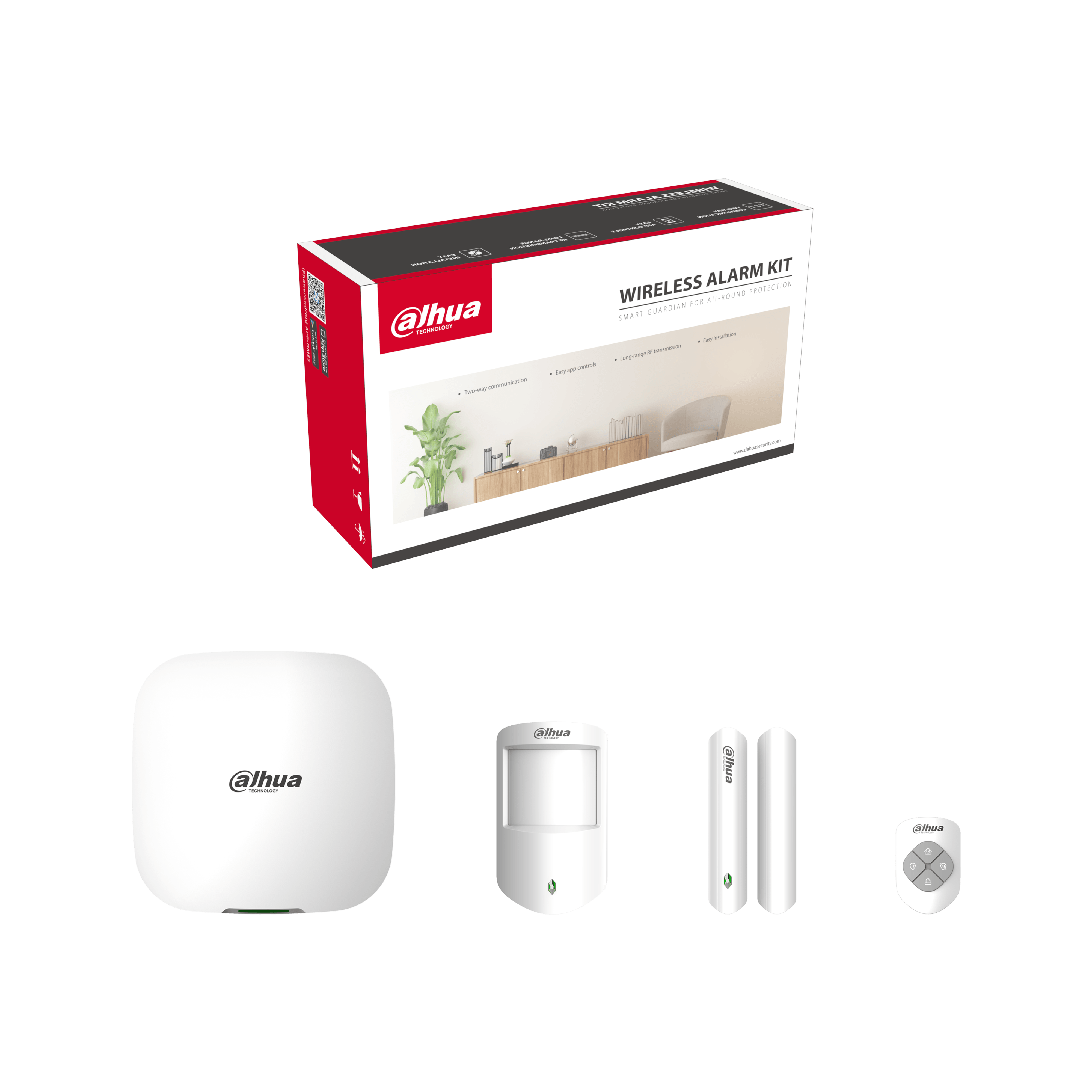 Dahua AirShield Alarm KIT 4G Model Hub With Siren