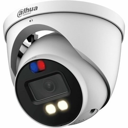 Dahua 5MP Smart Dual Light TiOC HDCVI Two-way Talk Fixed-focal Eyeball Camera 2.8mm