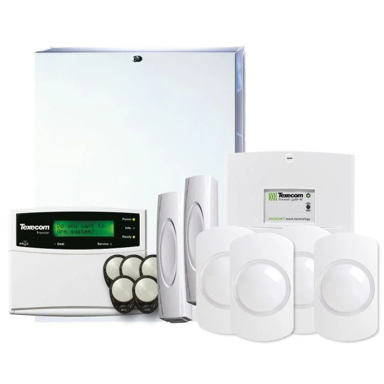 Texecom 32 Zone Hybrid Wireless Kit inc. Capture