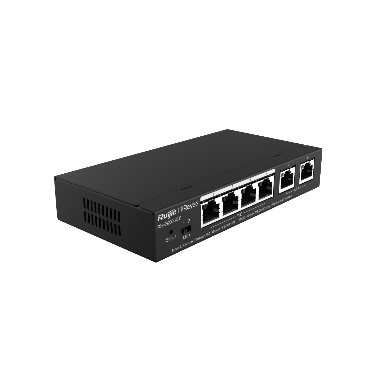 Ruijie Gigabit Smart Cloud Managed PoE Switch 6 Ports