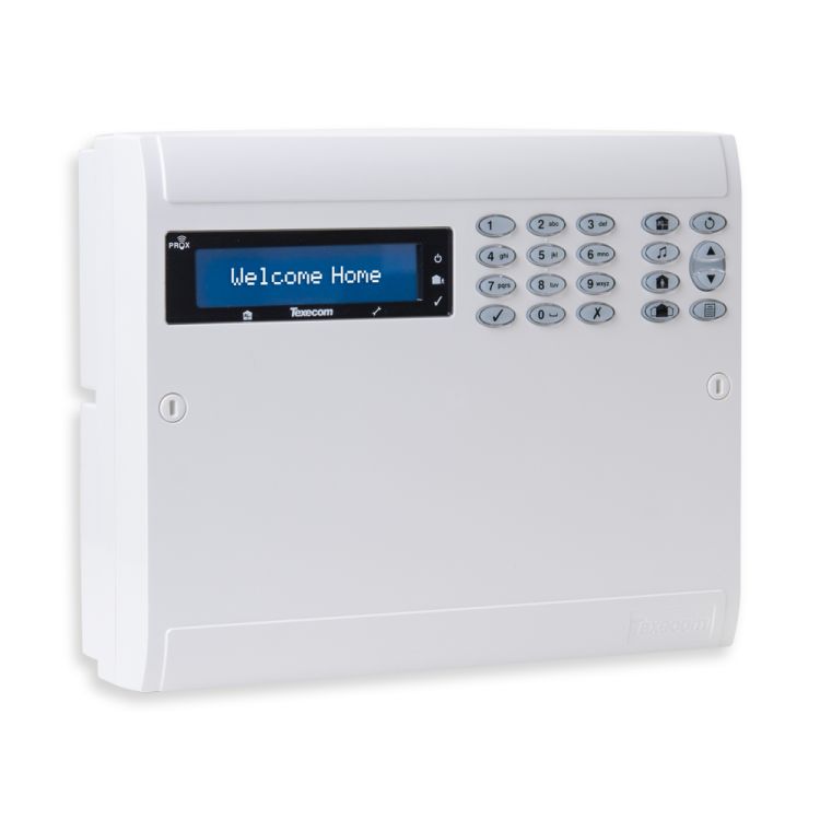 Texecom GEX-0001 Premier Elite 64-W Expandable Wireless Alarm Panel w- On-board Keypad
