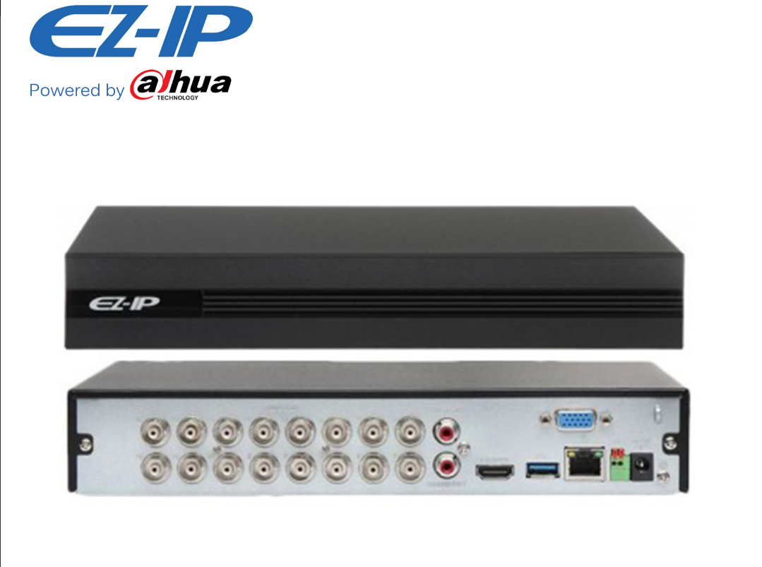 EZ-IP by Dahua 16 Channels XVR Hybrid 4K 8MP 4in1 HDCVI Digital Video Recorder