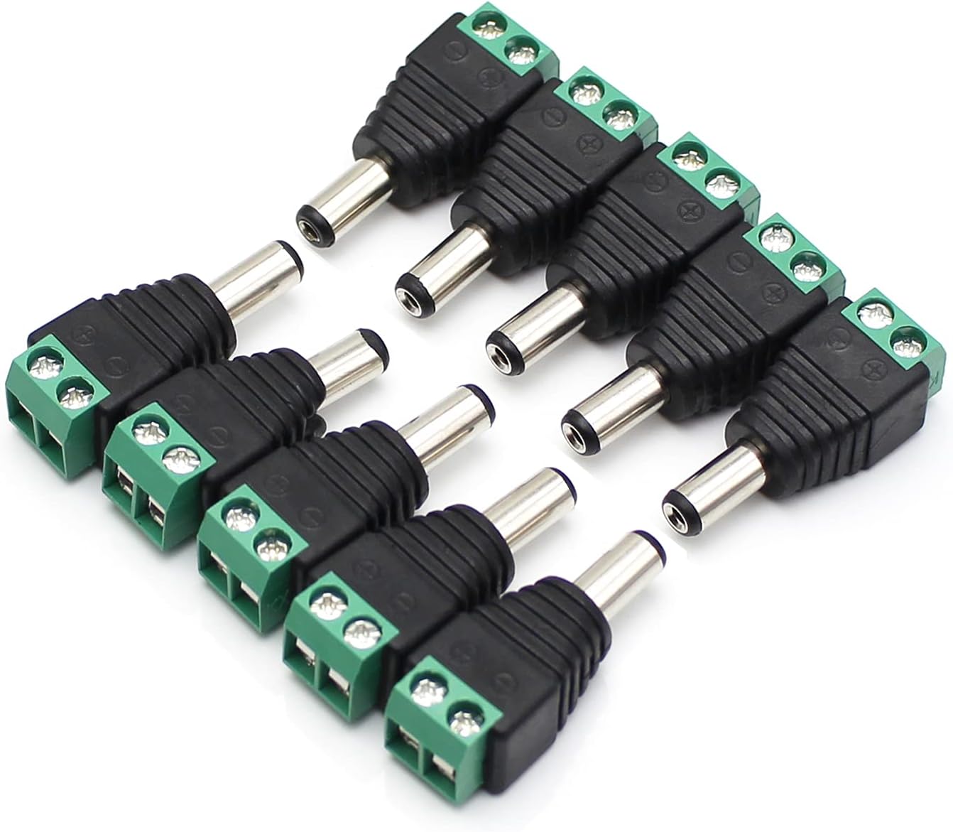 Pace 12V DC Male Power Connector Cable Adapter Jack Plug for CCTV Camera