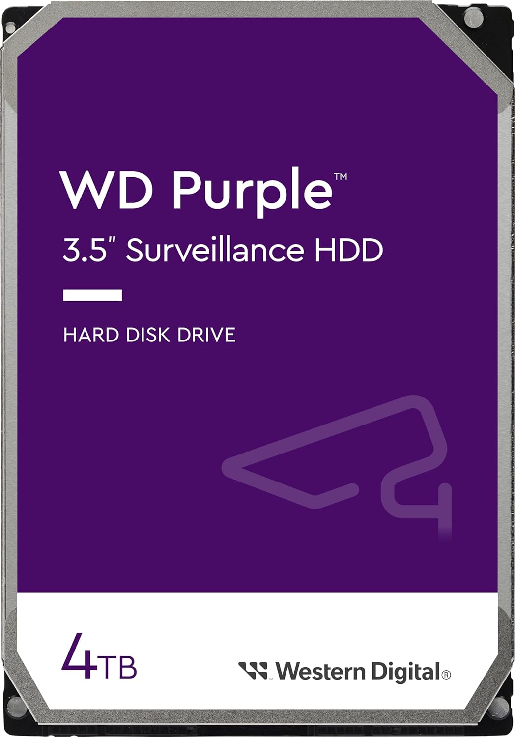 WD Purple Surveillance Hard Drive 5400RPM 6Gb/s 256MB Cache