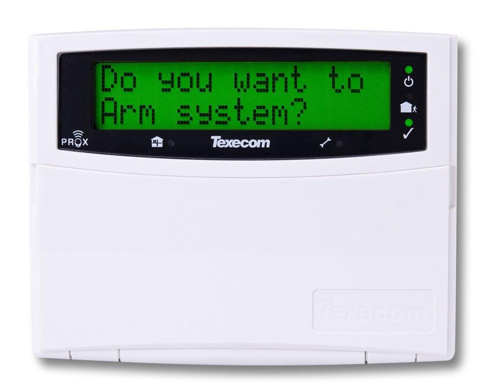 Texecom Premier Elite LCDL-P Keypad
