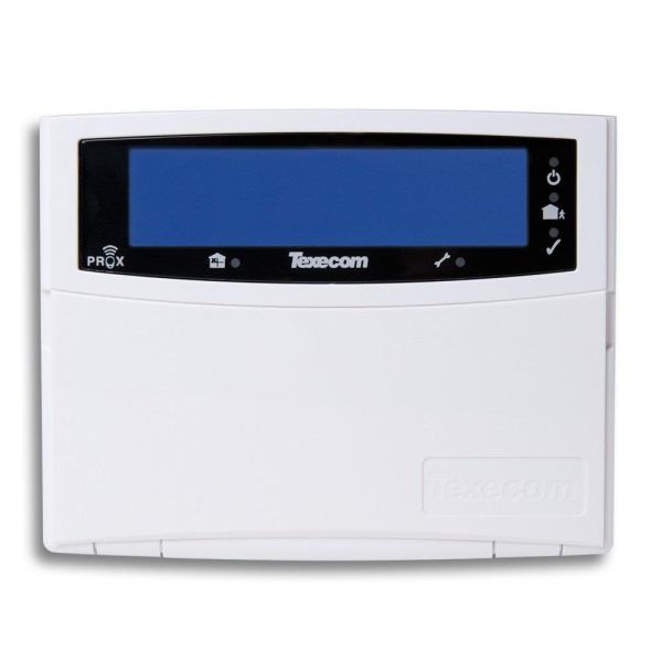 Texecom premier elite LCDLP-W keypad and proximity reader