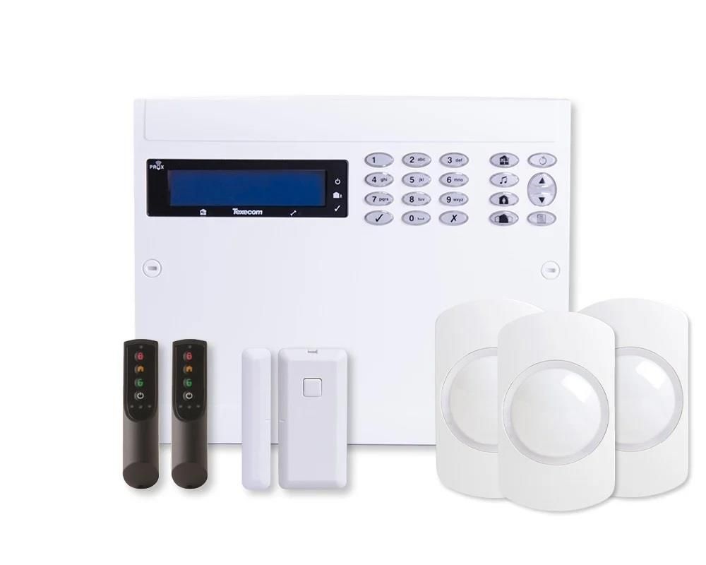 Texecom KIT-1003 Ricochet Premier Elite 64W-LIVE sans Fil Alarme Capture Pir Kit