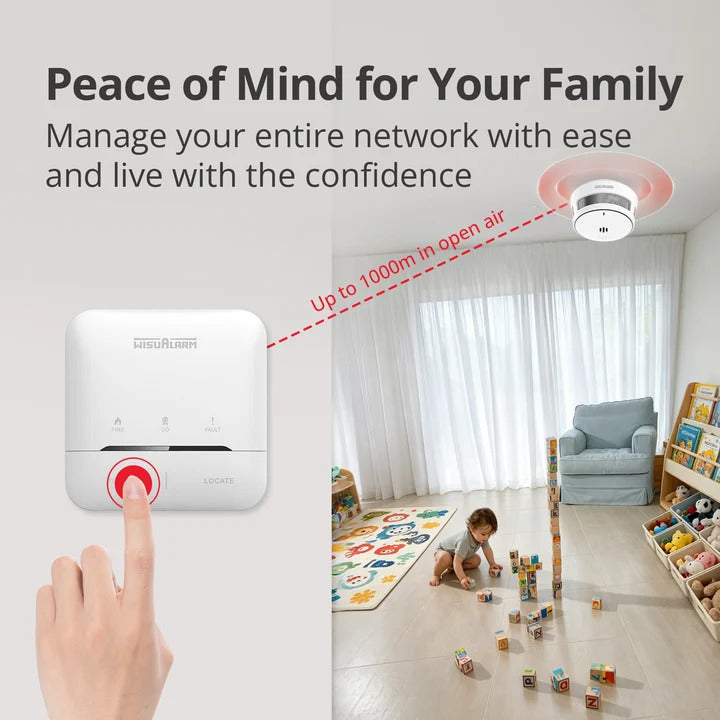 WisuAlarm DHI-HY-RC20A-R8 Wireless Interconnected Control Unit