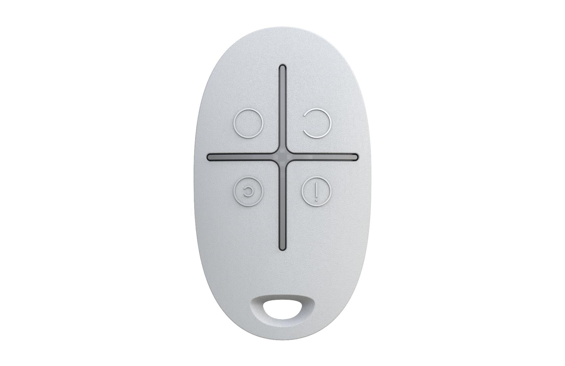 AJAX 6267 Key fob for controlling security modes SPACECONTROL - WHITE